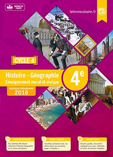 Histoire Géographie EMC 4e - Cycle 4