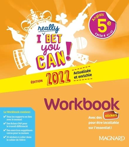 I really bet you can! 5e - Cycle 4 Workbook